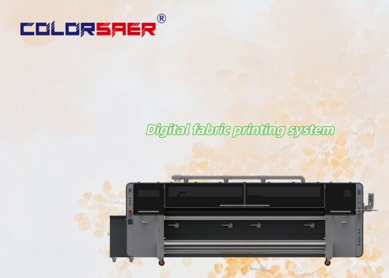 Imprimante à jet d'encre numérique SAER Company Industrial KJ48-QL pour impression directe sur tissu avec système de pression négative, garantie 1 an