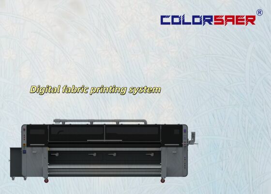 SAER Vente à chaud 4 têtes Grand format 3,2 m largeur d'impression Impression textile à grande vitesse