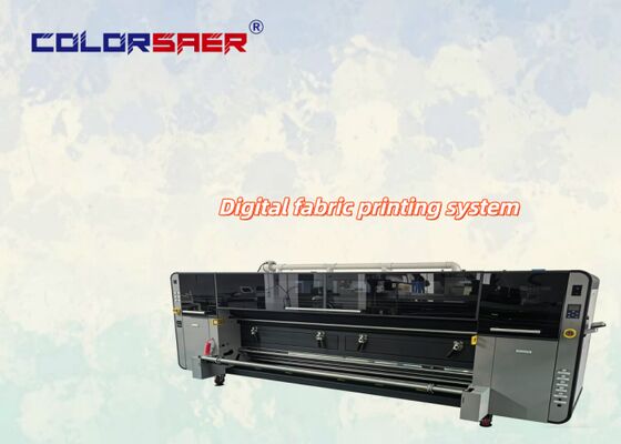 Chine fournisseur fiable SAER meilleure vente système d'impression textile machines d'impression numérique sur tissu
