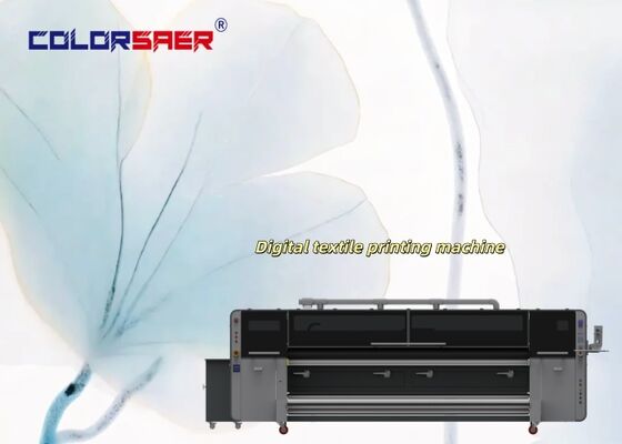 SAER Grade industriel 4 pièces KJ4B-QL Tête d'impression Système d'impression textile grand format avec sublimation et encre pigmentée