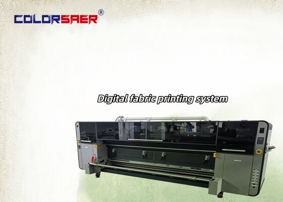 Bonne qualité SAER 3,2 m machine d'impression textile à rouleaux à rouleaux imprimante à jet d'encre de bannière numérique pour grand mur de fond