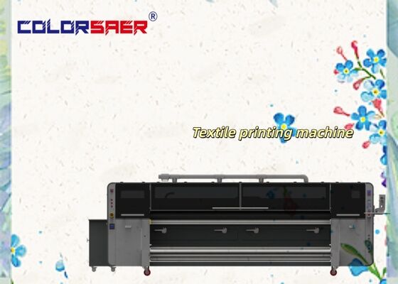 Imprimante textile jet d'encre SAER CSR3200 Nouveau modèle longue durée de vie, rouleau à rouleau, avec système de chauffage pour tissu