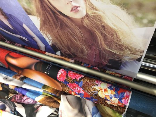 Machine d'impression automatique extérieure et d'intérieur de tissu de Digital pour le drapeau d'affichages