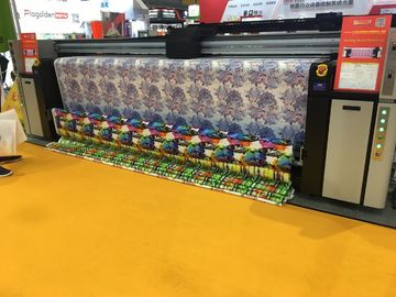 Machine d'impression de bannière de tissu de sublimation de colorant de Digital pour la copie de vêtements