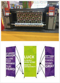 Trois résolution de la machine d'impression de drapeau de sublimation de tête d'impression 1800DPI garantie de 1 an