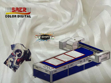 Machine d'impression à plat multifonctionnelle de T-shirt automatique avec l'encre de colorant