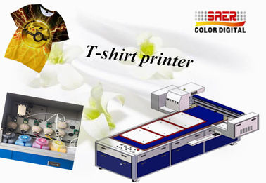 La machine d'impression de T-shirt d'encre de colorant A3 dirigent vers l'imprimante de T-shirt de Dtg de couleur du coton 8