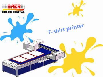 Imprimante de Digital multifonctionnelle à plat de la taille A3 de machine d'impression de T-shirt d'encre de colorant