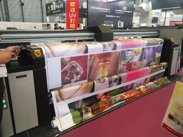 5.5KW agrègent le petit pain d'imprimante de textile de grand format de puissance pour rouler la double couleur de CMYK