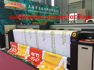 Drapeaux/largeur d'impression de l'imprimante 3.2m sublimation de bannière avec la tête de trois Epson