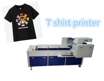 La machine d'impression adaptée aux besoins du client de T-shirt d'imprimante de dtg de chemises dirigent vers la taille de l'imprimante A3 de vêtement