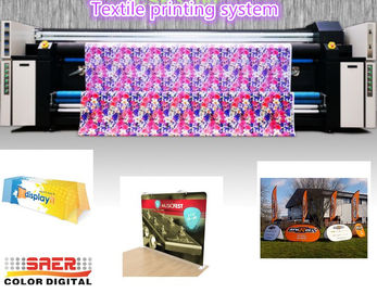 Drapeau faisant la machine d'impression de tissu de Digital pour la certification de la CE d'affichage d'exposition