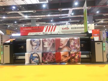 Imprimante à jet d'encre continue de double drapeau piézo-électrique de CMYK 6500W