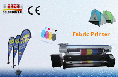 Bas Comsuption Mimaki dirigent vers la certification de la CE de largeur de travail de l'imprimante 1.8m de tissu
