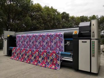 machine d'impression de polyester de 3.2m Digital avec l'unité de fixation garantie de 1 an
