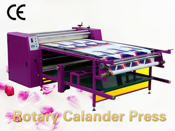 Machine à plat de presse de la chaleur de rouleau de machine de transfert de presse de la chaleur de tissu de calendrier de textile