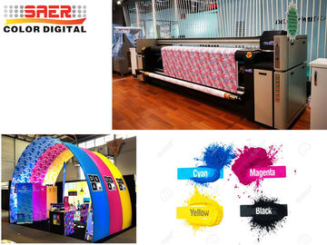 Machine d'impression de sublimation de tissu de miroir pour le drapeau faisant à 1800 DPI la résolution maximum