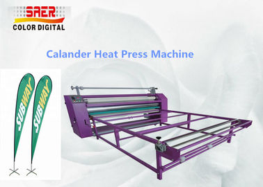 Machine de presse de la chaleur de sublimation de machine de calendrier de textile de rouleau de grand format