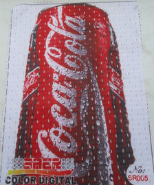 La sublimation a enduit Mesh Digital Printing Fabric tricoté 130G/Sqm