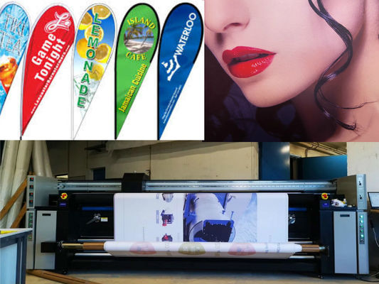 La publicité de sublimation marque l'imprimante à jet d'encre continue