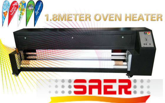 Petit pain pour rouler l'imprimante de sublimation de la chaleur de fixation de couleur de 1.8m