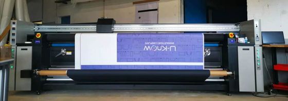 Machine d'impression de tissu de Digital de parapluie de tente 6kw 720*1220dpi