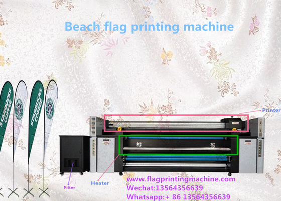 1400DPI conjuguent largeur de la machine 2000mm d'impression de tissus de jet d'encre de CMYK
