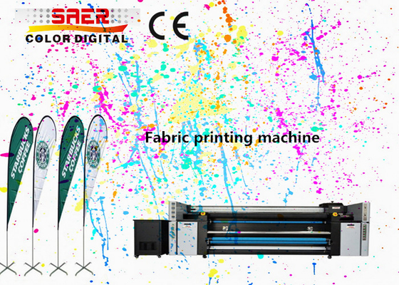 haute résolution de machine d'impression de drapeau de plage de 2m pour le textile