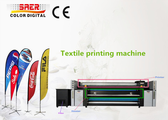 Digital imprimant le grand approvisionnement continu du traceur 360dpi de format de textile