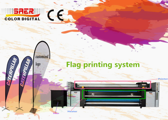 Impression de haute résolution de Digital de jet d'encre de l'imprimante de sublimation de colorant 1440dpi