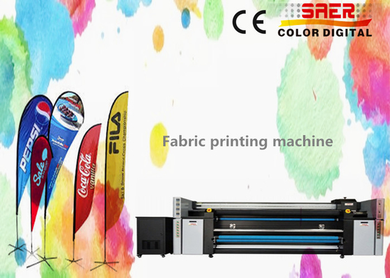 Machine d'impression de sublimation de drapeau de plume de polyester pour la publicité