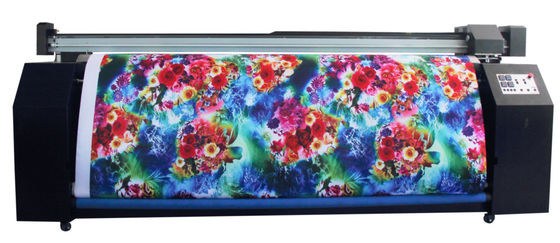 têtes d'impression continues numériques de double de machine d'impression de subimation de 3.2m