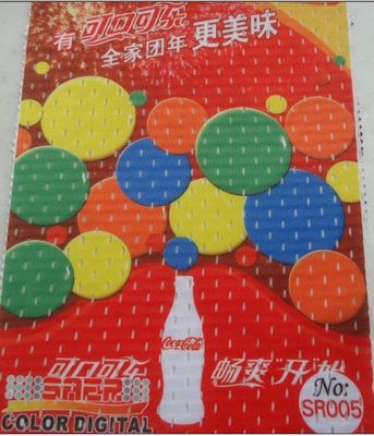 La sublimation a enduit le tissu tricoté d'impression de Digital de maille 130 g/sqm