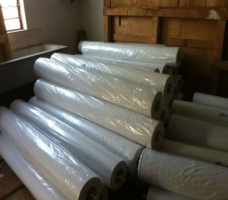 Le tissu d'impression de sublimation de Digital avec la chaîne enduite a tricoté le polyester