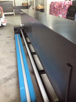 transfert direct de machine de sublimation de colorant de 1.8m et appareil de chauffage sec de couleur de difficulté pour le drapeau