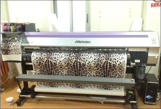 Double imprimante de tissu de mimaki de sublimation de KCMY, machine d'impression de drapeau