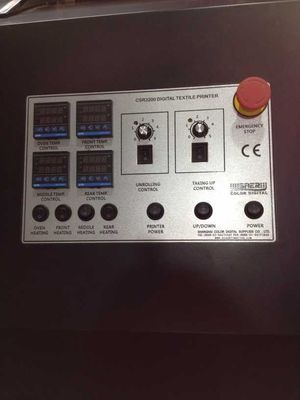 Double petit pain d'imprimante à jet d'encre de l'epson DX7 à rouler, machine d'impression de tissu