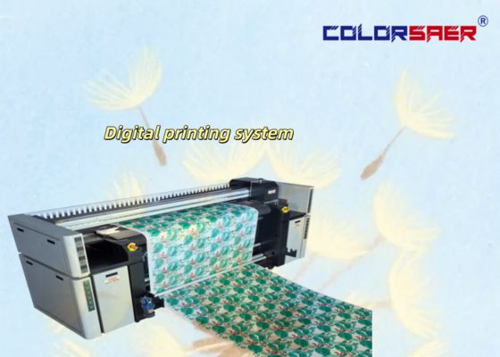 Imprimante à sublimation grand format pour traceur, 4 têtes I3200 pour machine d'impression sur tissu polyester et coton