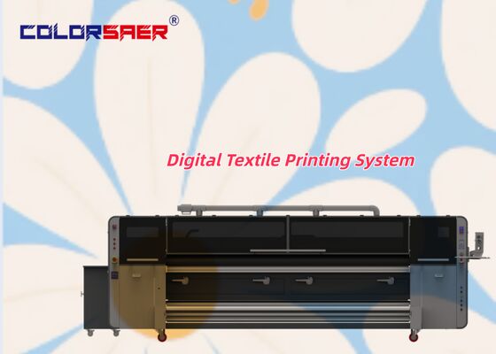 Vente à chaud 126 pouces Tête d'impression industrielle KJ4B-QL Imprimante à haute résolution Tissu Plotter Dye Polyester Sublimation