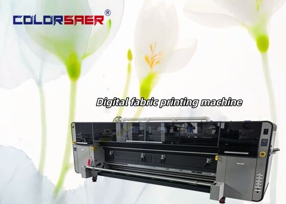 Garantie de livraison à temps Traceur textile grand format 3200MM 4 ou 8 têtes d'impression imprimante directe pour drapeau par sublimation