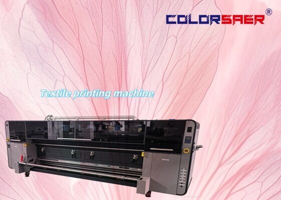 SAER COLOR Machine d'impression numérique de tissu à drapeau haute performance pour tissu polyester /imprimante de matériaux en coton