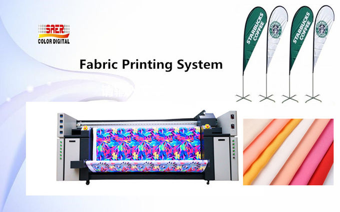 Drapeaux/largeur d'impression de l'imprimante 3.2m sublimation de bannière avec la tête de trois Epson 1