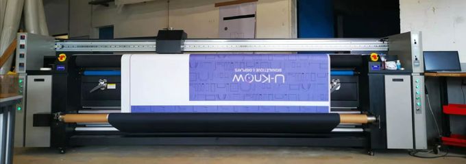 une machine numérique d'impression de tissus d'étape machine de fixation de 3,2 de mètre imprimantes de drapeaux 5