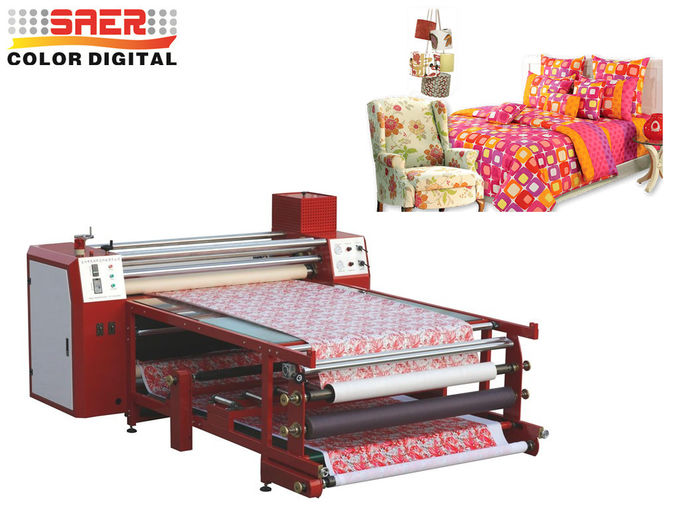 Machine rotatoire de calendrier de textile de sublimation de presse de la chaleur 0